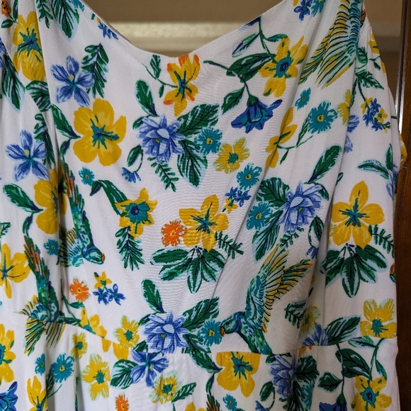 Tank Top Old Navy Tropical Colorful Dress - Picture 3 of 10